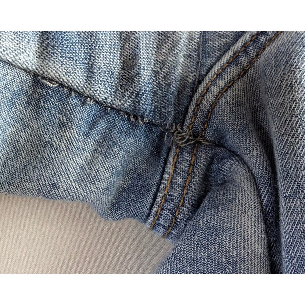 Jaded Gypsy Peace&Love Jeans Distressed Boho Chic Patchwork S/M Coastal Cowgirl - Picture 16 of 16